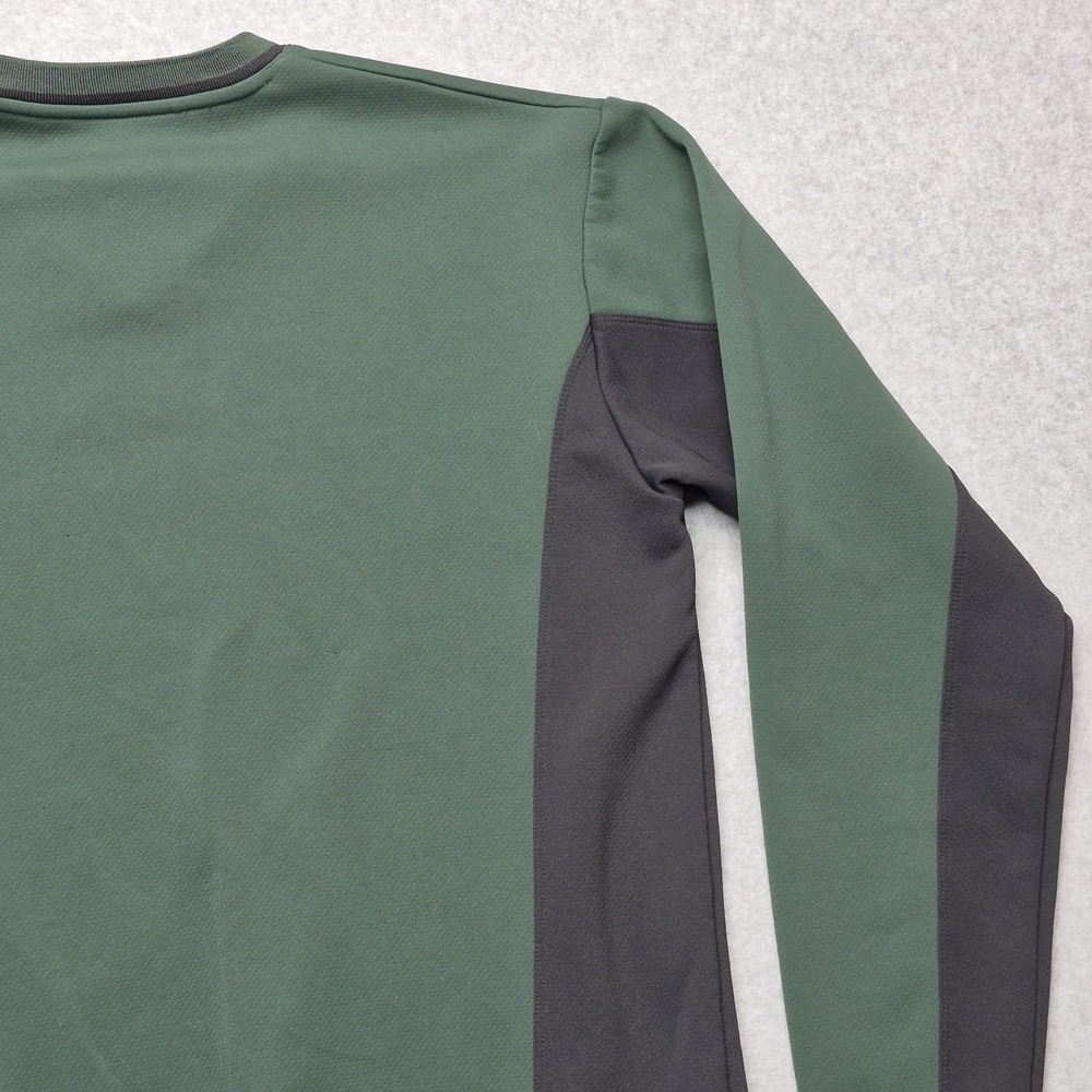 Nike Golf Therma-Fit Sweater Mens M Green Black Colorblock Performance Pullover - Picture 13 of 16